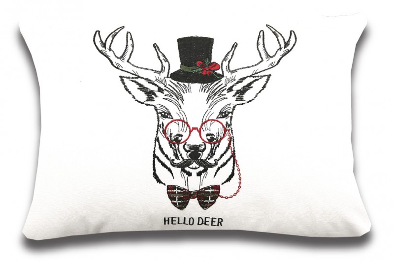 Hipster Christmas Deer