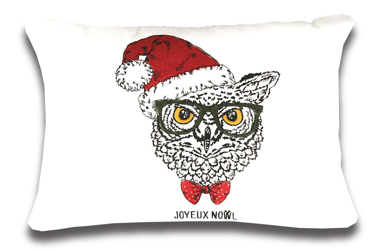 Hipster Christmas Owl Hipster Christmas Owl